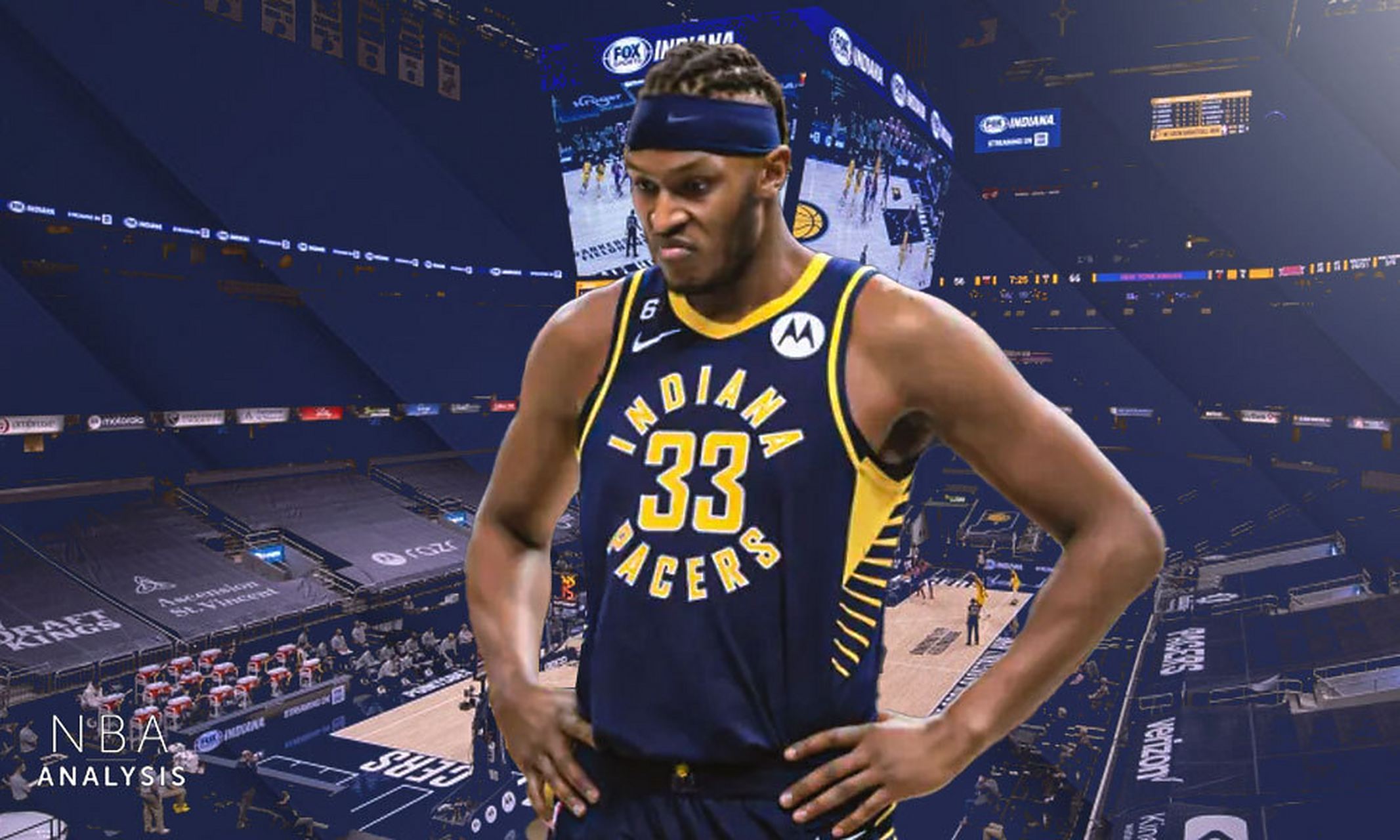 步行者鏖战广东队，福克斯扛起全队