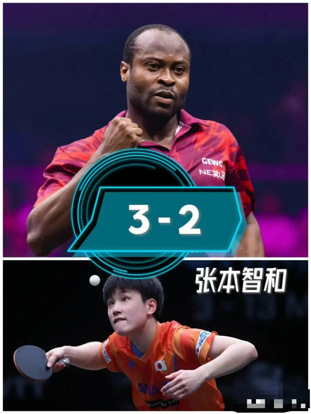 英格兰队翻盘葡萄牙队，张本智和高光表现