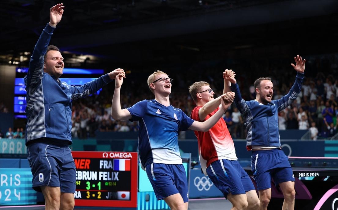 法国队翻盘瑞典队,张本智和关键制胜 法国队翻盘瑞典队,张本智和关键制胜